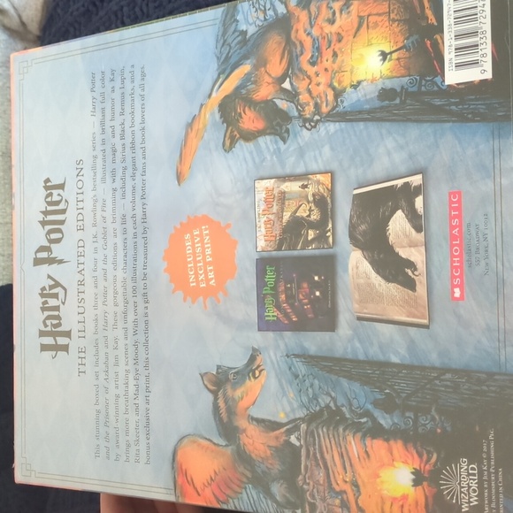J.K. Rowling Harry Potter The Illustrated Editions Years 3 & 4. New - Picture 3 of 3